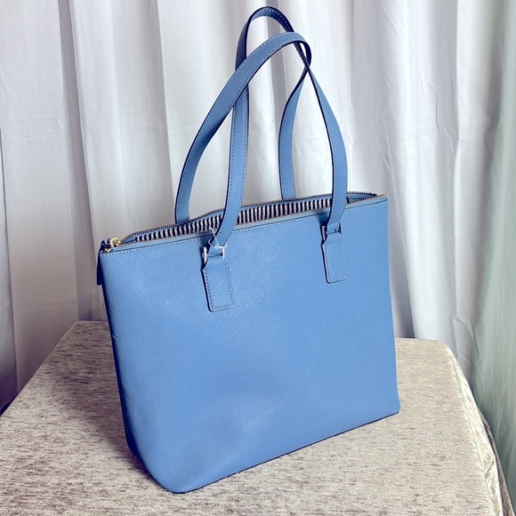 Kate Spade Lucie Cameron Street Tote Sky Blue - Picture 3 of 5